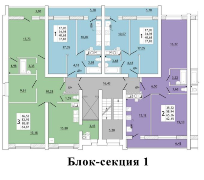 квартира г Смоленск р-н Промышленный ул. Юбилейная, д. 17 фото 3