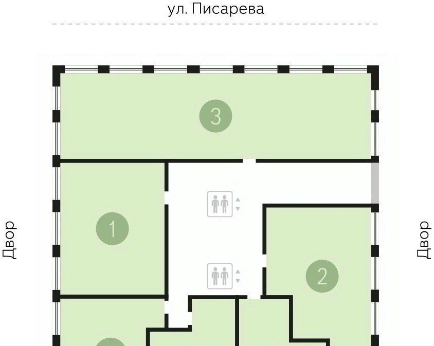 квартира г Новосибирск Маршала Покрышкина ул Семьи Шамшиных 93/3 фото 2