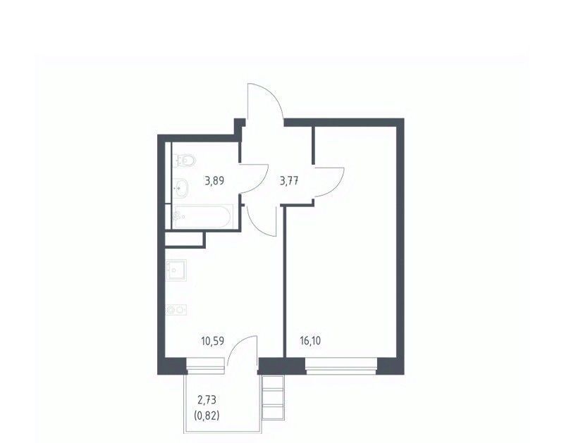 квартира г Москва п Рязановское ул Уточкина 4 метро Силикатная фото 1