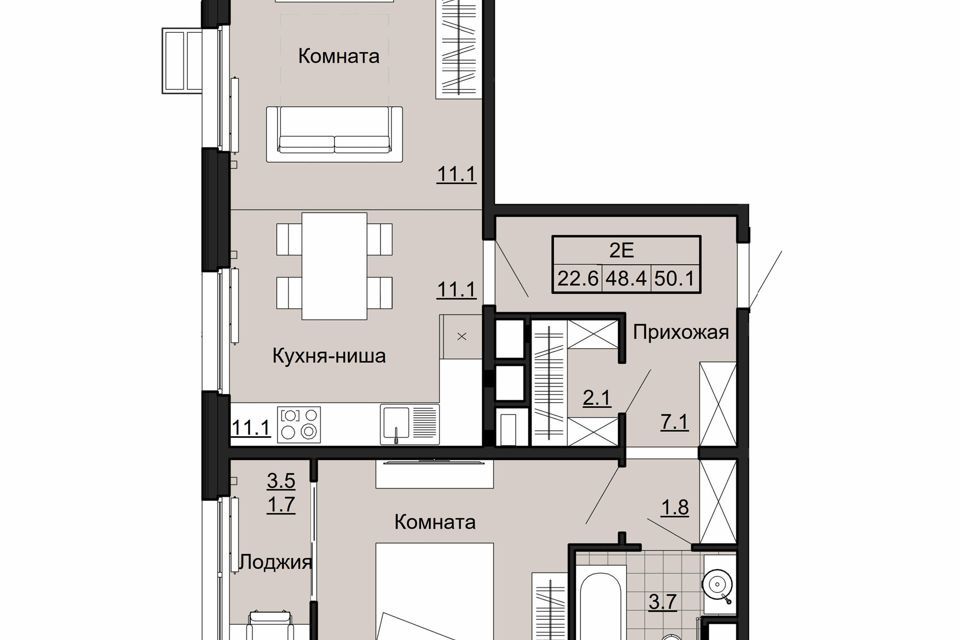 квартира г Ковров ул Владимирская 53 ул Любецкая фото 1