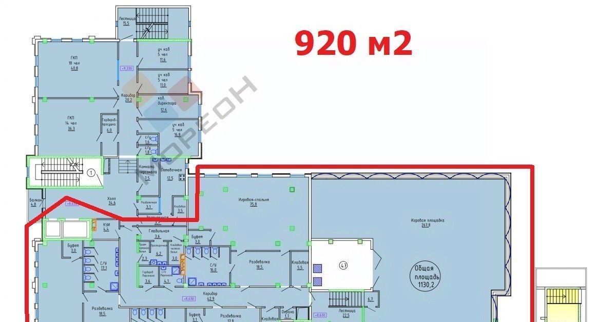 офис г Краснодар р-н Прикубанский ул Черниговская 1/1 фото 3