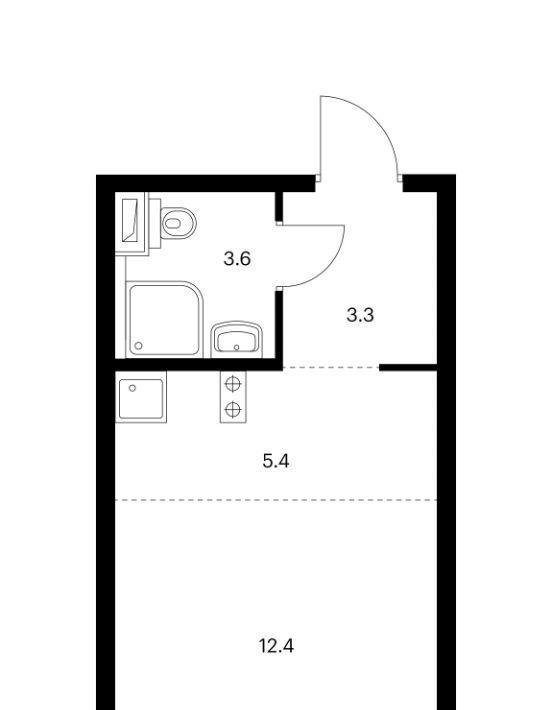 квартира г Москва метро Багратионовская ЖК Барклая 6 к 5 фото 1