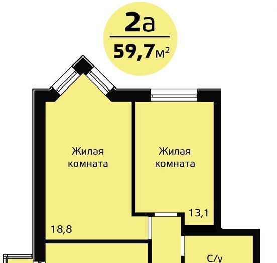 квартира г Красноярск р-н Советский ул Октябрьская 6 Красноярский кадастровый район фото 1