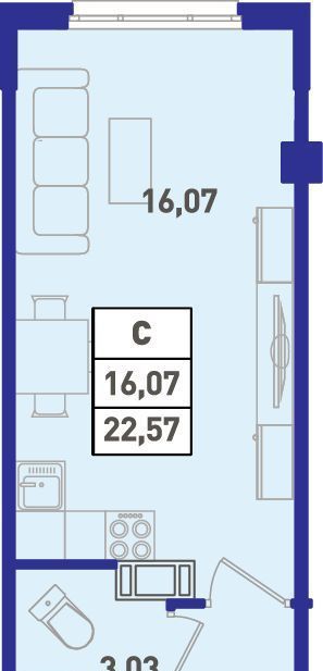 квартира р-н Всеволожский г Мурино ул Шоссе в Лаврики 64к/4 Девяткино фото 1