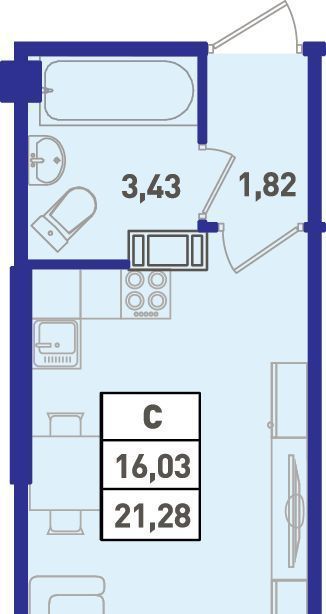 квартира р-н Всеволожский г Мурино ул Шоссе в Лаврики 64к/4 Девяткино фото 1