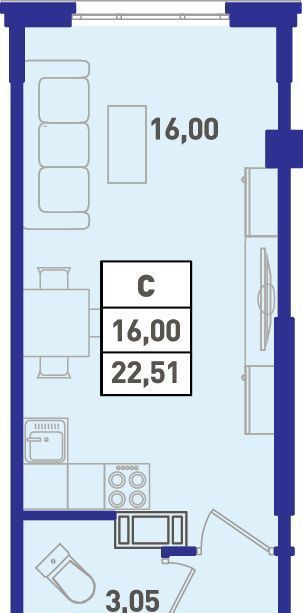 квартира р-н Всеволожский г Мурино ул Шоссе в Лаврики 64к/4 Девяткино фото 1