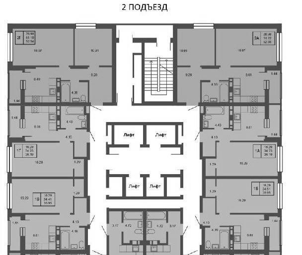 квартира г Казань метро Горки ул Рашида Нежметдинова 2/1 фото 2