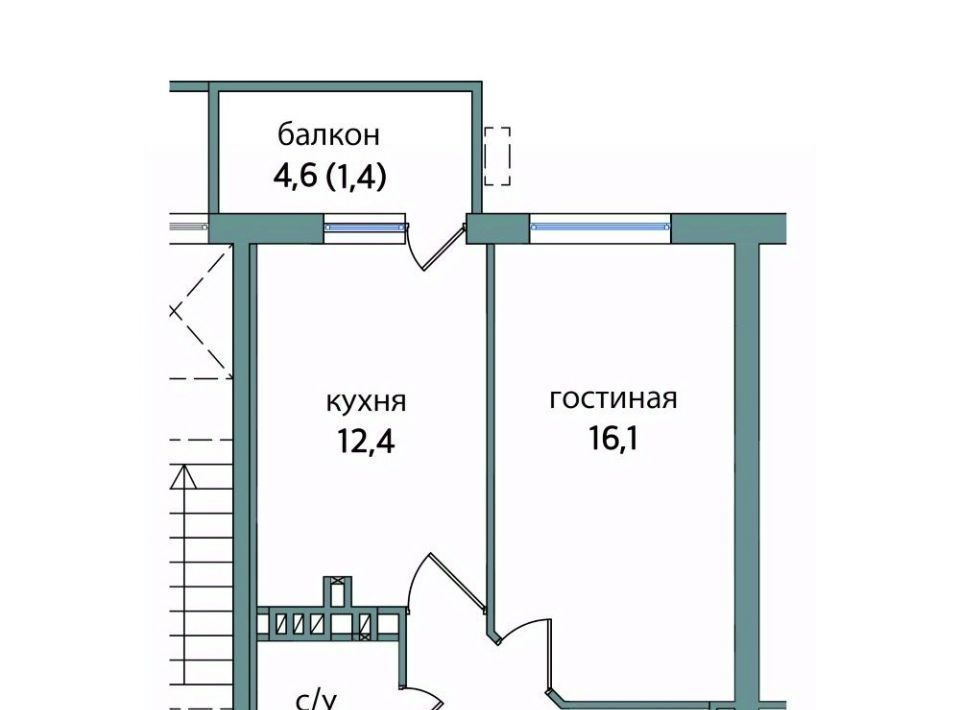 квартира г Самара Гагаринская ЖК Логика-2 фото 1