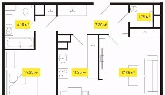 квартира г Москва метро Кунцевская Фили-Давыдково ул Кастанаевская 66 фото 1