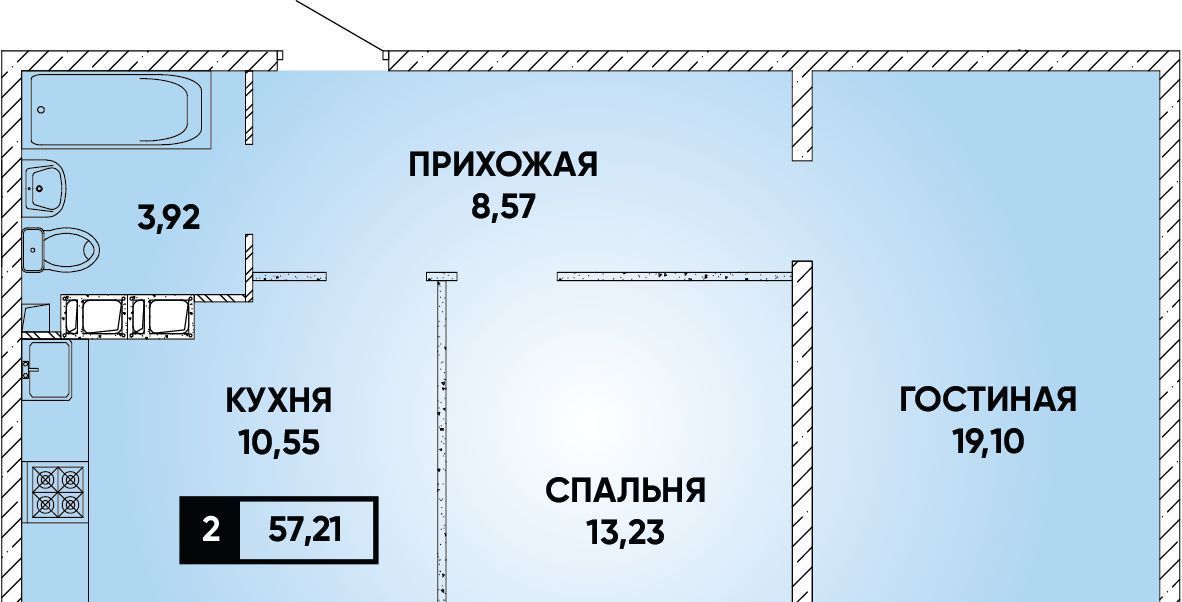 квартира г Краснодар р-н Прикубанский ЖК Архитектор фото 1