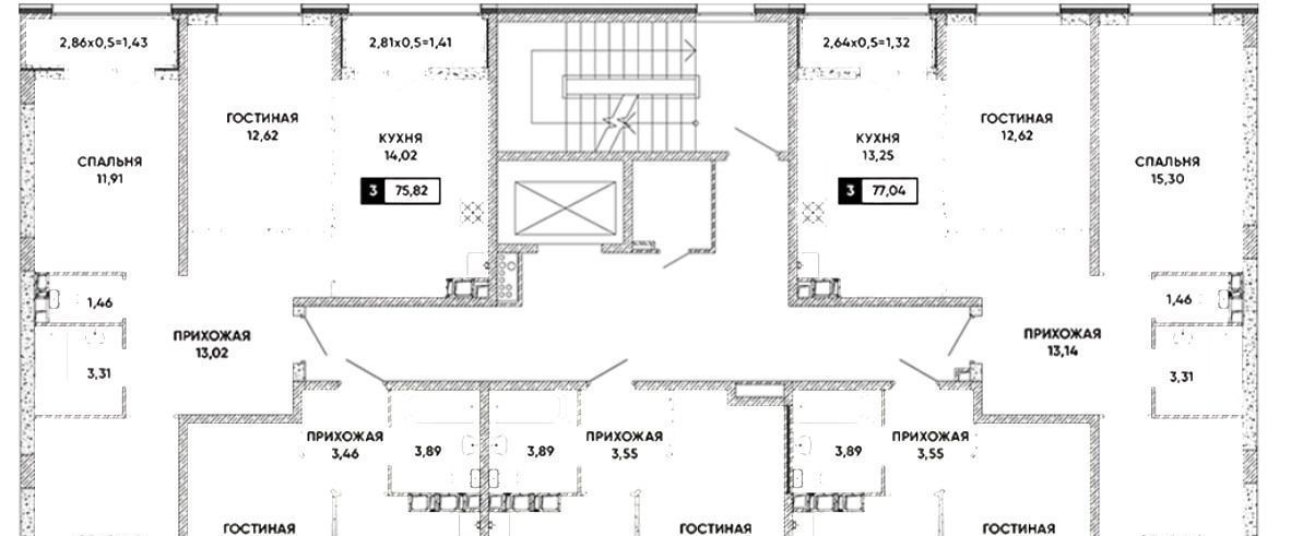 квартира г Краснодар р-н Прикубанский ЖК Архитектор фото 2