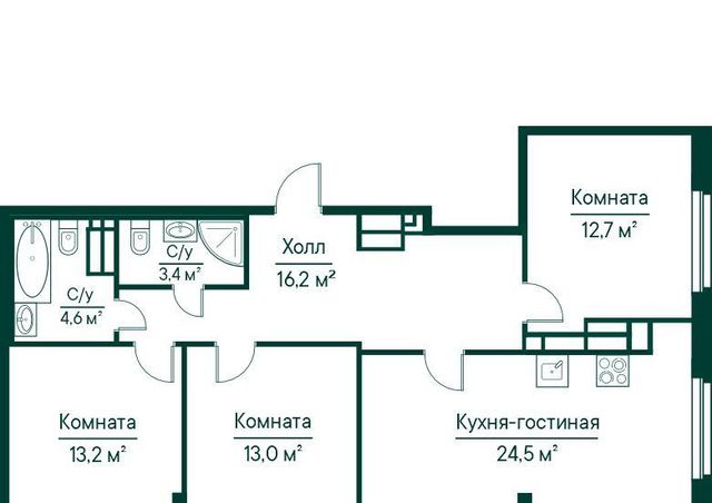 г Самара р-н Октябрьский Российская ЖК Грин Ривер фото