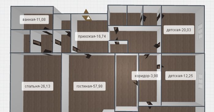 квартира г Нижний Новгород р-н Нижегородский Горьковская пл Минина и Пожарского 4а фото 1