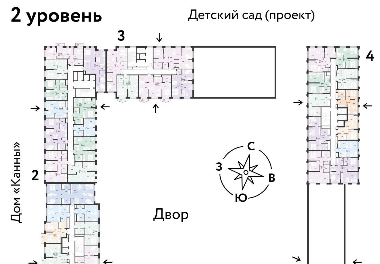 квартира г Тюмень р-н Центральный ул Береговая 100к/1 фото 2