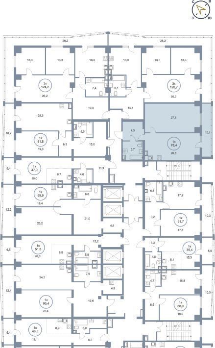 квартира г Сургут тракт Югорский 43 27А фото 4