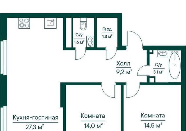 г Самара р-н Октябрьский Российская ЖК Грин Ривер фото