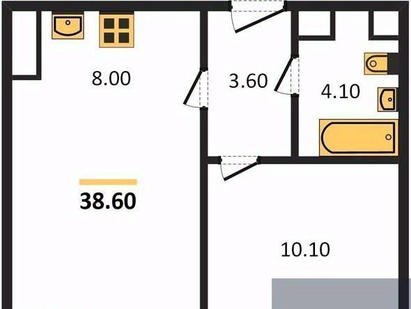 квартира г Воронеж р-н Левобережный ВАИ Жилой Озерки кв-л фото 1