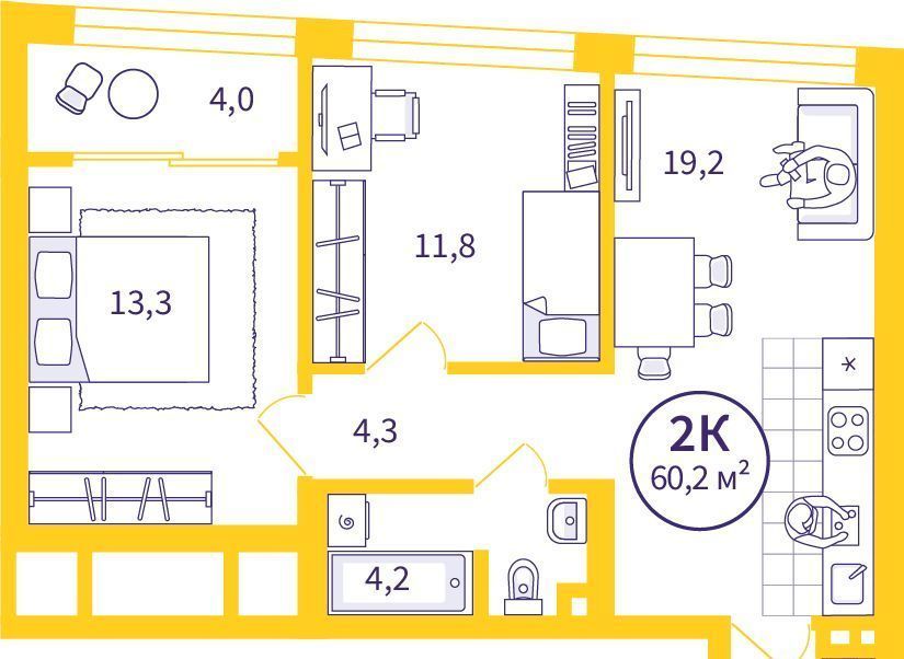 квартира г Екатеринбург Геологическая ул Репина 111 фото 1