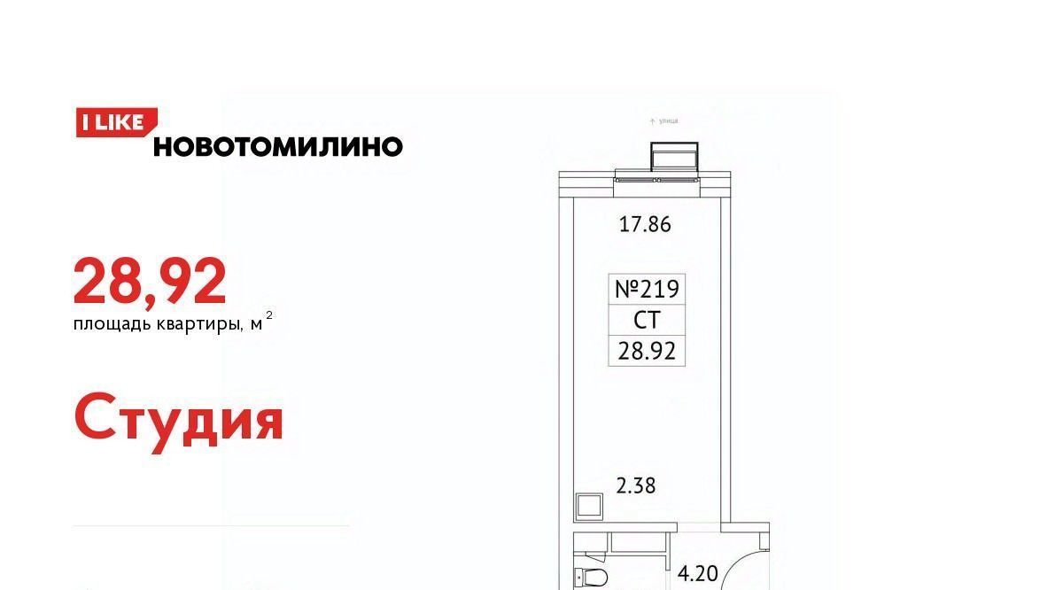 квартира городской округ Люберцы рп Томилино мкр Птицефабрика Котельники, 35к 1 фото 1