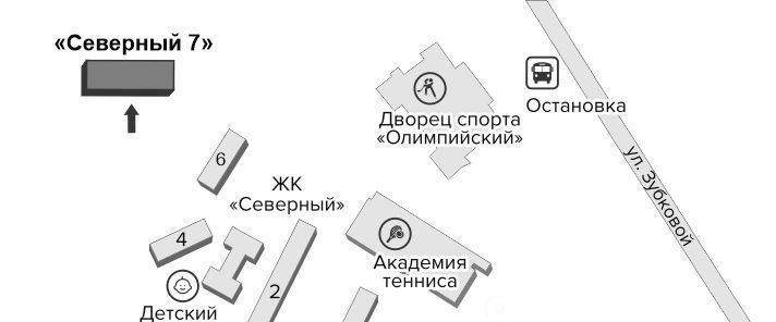 квартира г Рязань р-н Октябрьский мкр Олимпийский городок ЖК «Северный» Соколовка фото 13