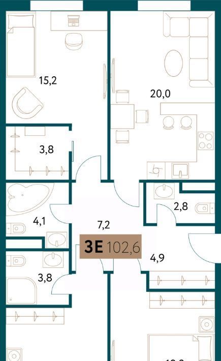 квартира г Москва метро Раменки ул Винницкая 8к/1 фото 1