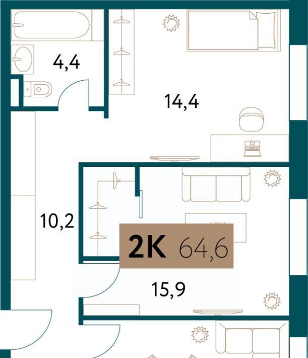 квартира г Москва метро Раменки ул Винницкая 8к/4 фото 1