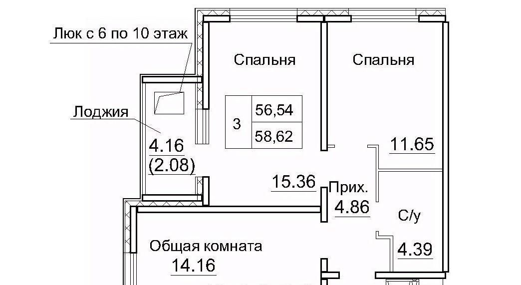 квартира р-н Новосибирский рп Краснообск мкр 3 12а Площадь Маркса фото 1