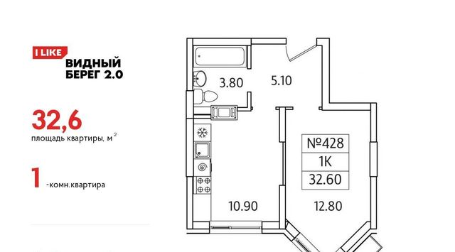 мкр Купелинка ЖК «Видный Берег - 2» Битца фото