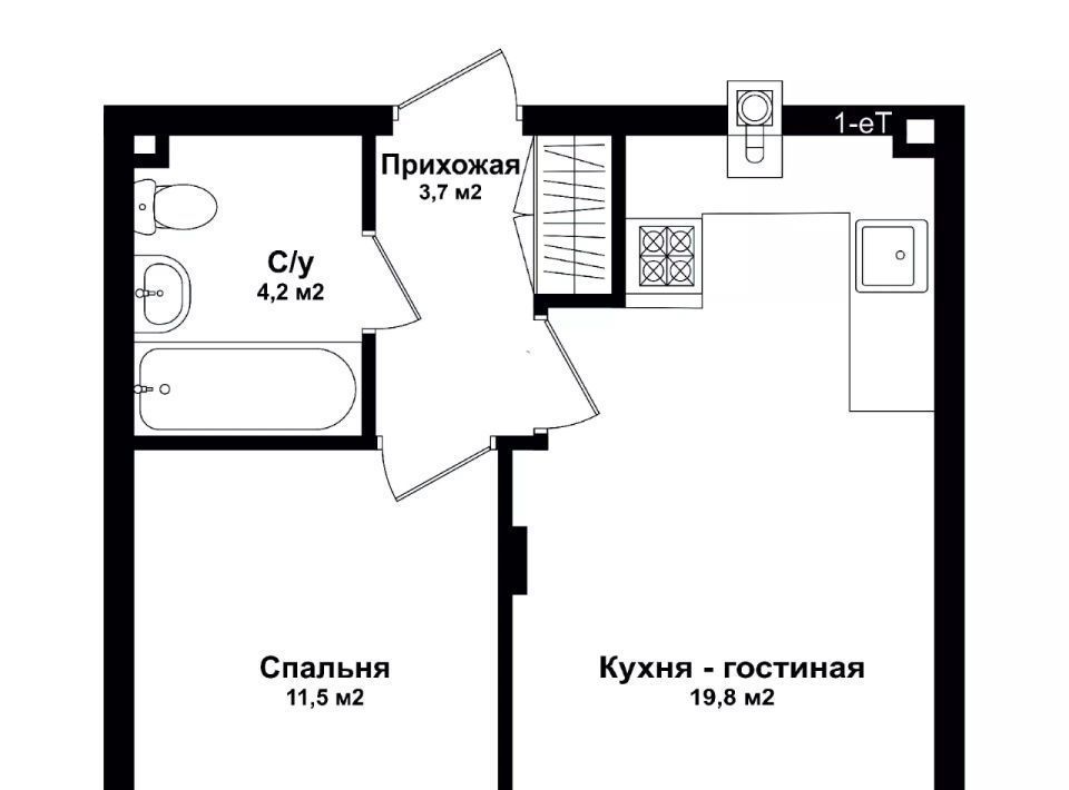 квартира г Астрахань р-н Советский ул Воскресенская фото 1