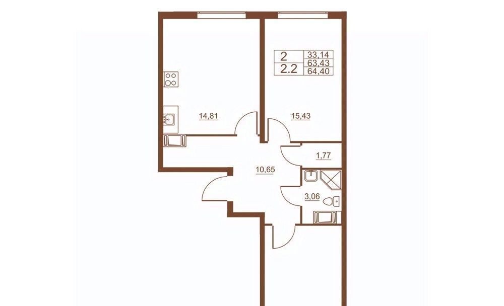 квартира г Санкт-Петербург п Шушары ш Московское 262к/4 Шушары фото 1