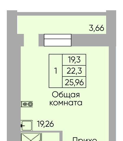 квартира г Ростов-на-Дону р-н Пролетарский Александровка ул Вересаева 103в/1 ЖК «Сиреневый квартал» фото 1