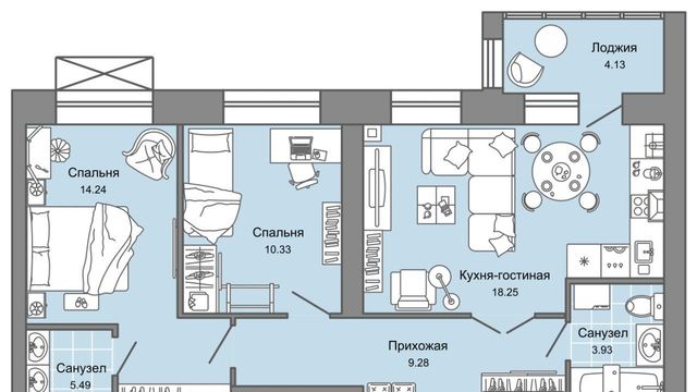 г Ульяновск р-н Заволжский Новый Город 7-й кв-л, Сад жилой комплекс, 1, Дивный фото