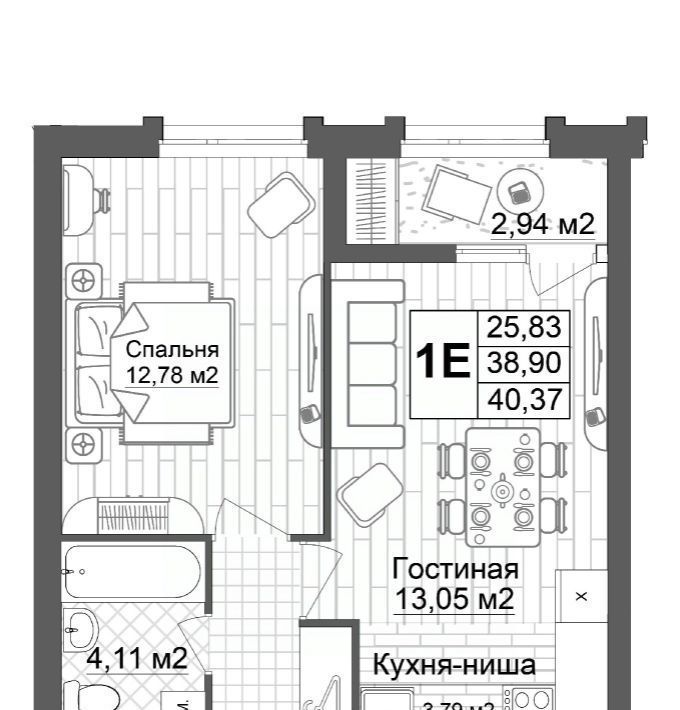 квартира г Нижний Новгород р-н Автозаводский Кировская ЖК «Каскад на Автозаводе» фото 1