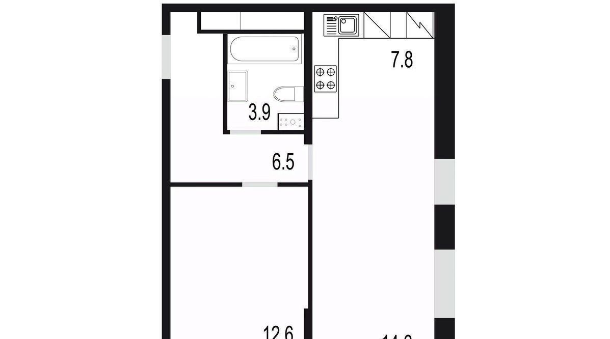 квартира г Одинцово ул Сосновая 42 ЖК «Союзный» Одинцово фото 1