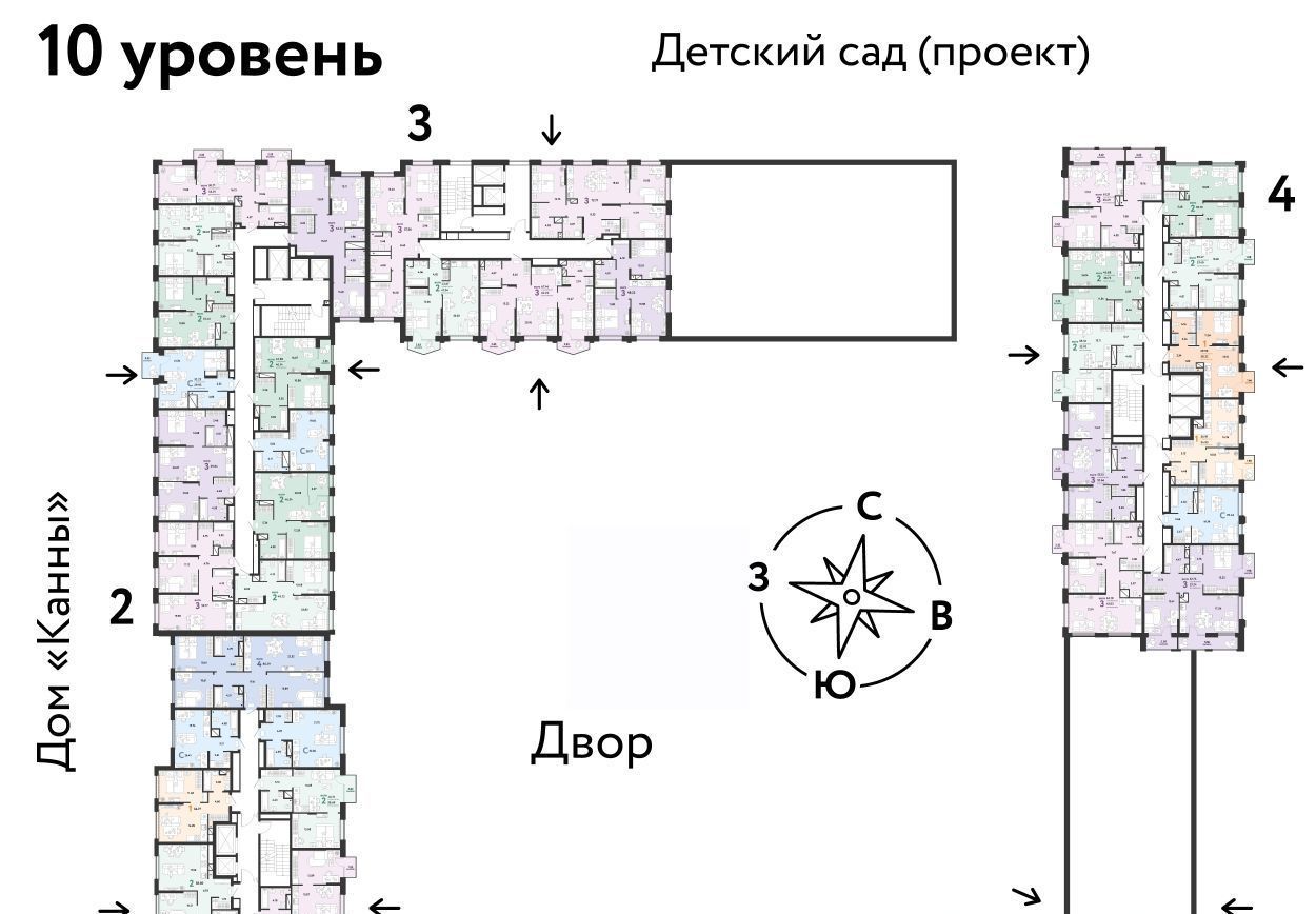 квартира г Тюмень р-н Центральный ул Береговая 100к/1 Центральный административный округ фото 2