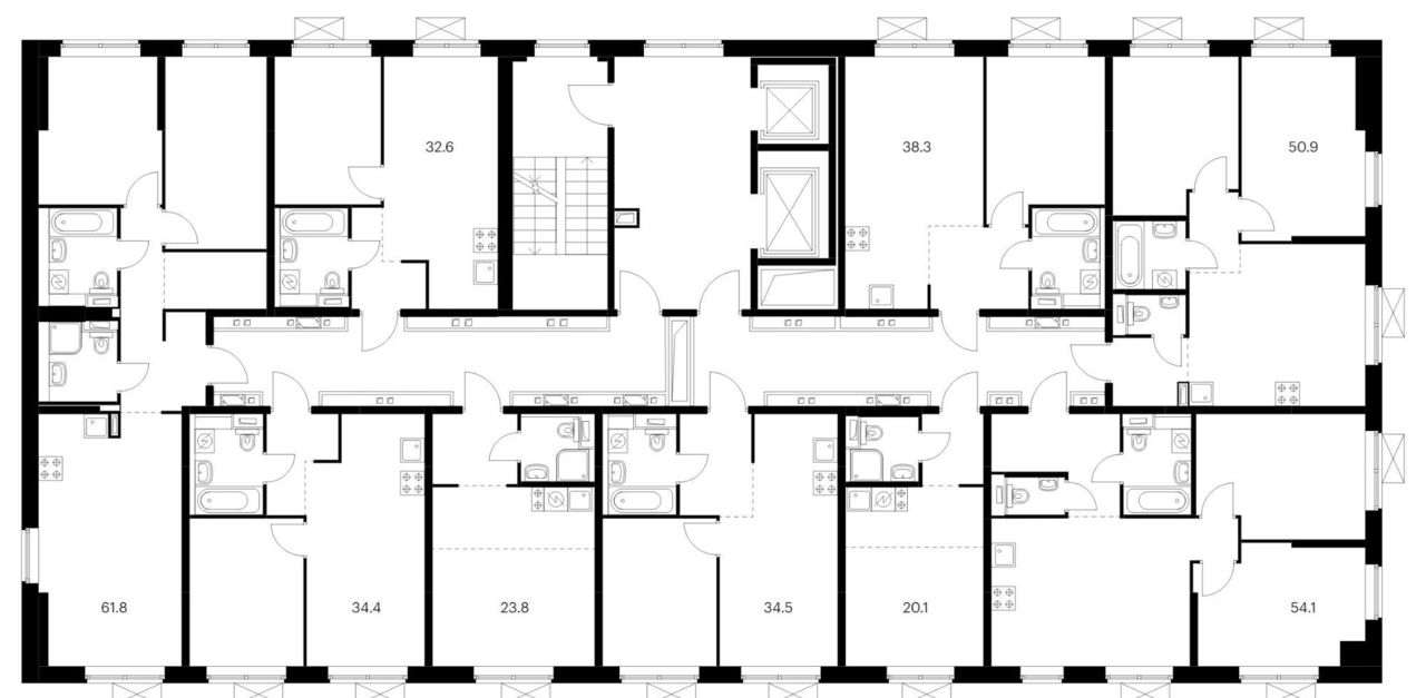 квартира г Москва метро Щербинка ЖК Никольские Луга 2/3 фото 2