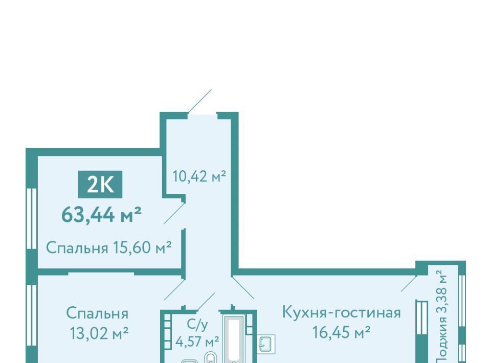 квартира г Тюмень р-н Ленинский ул Павла Никольского 6 фото 1