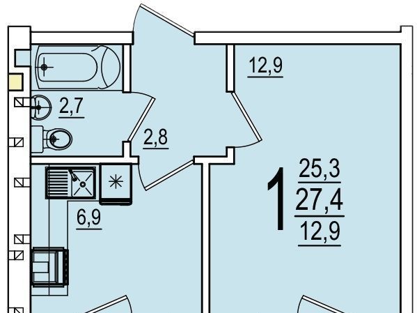 р-н Тахтамукайский пгт Яблоновский ул Тургеневское шоссе 33/5к 37 фото