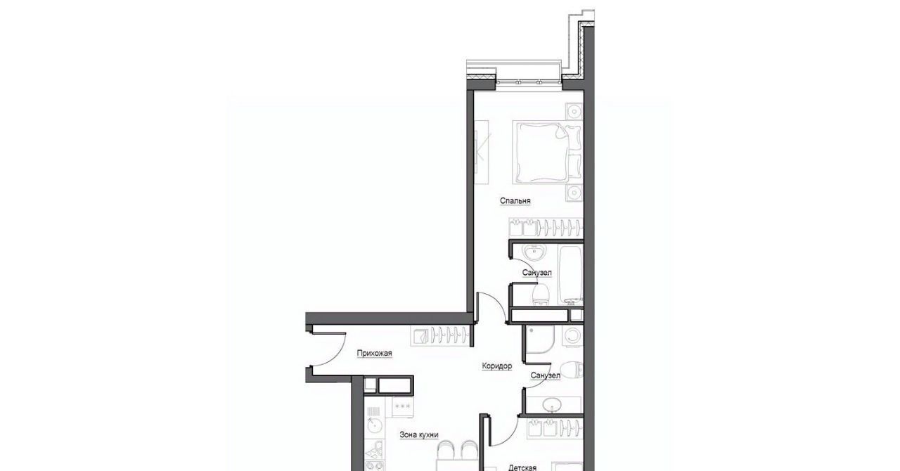 квартира г Москва метро Селигерская проезд Ильменский 14к/3 фото 2