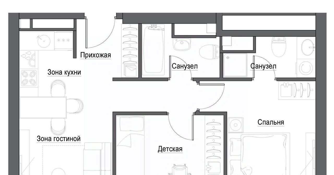 квартира г Москва метро Селигерская проезд Ильменский 14к/3 фото 2