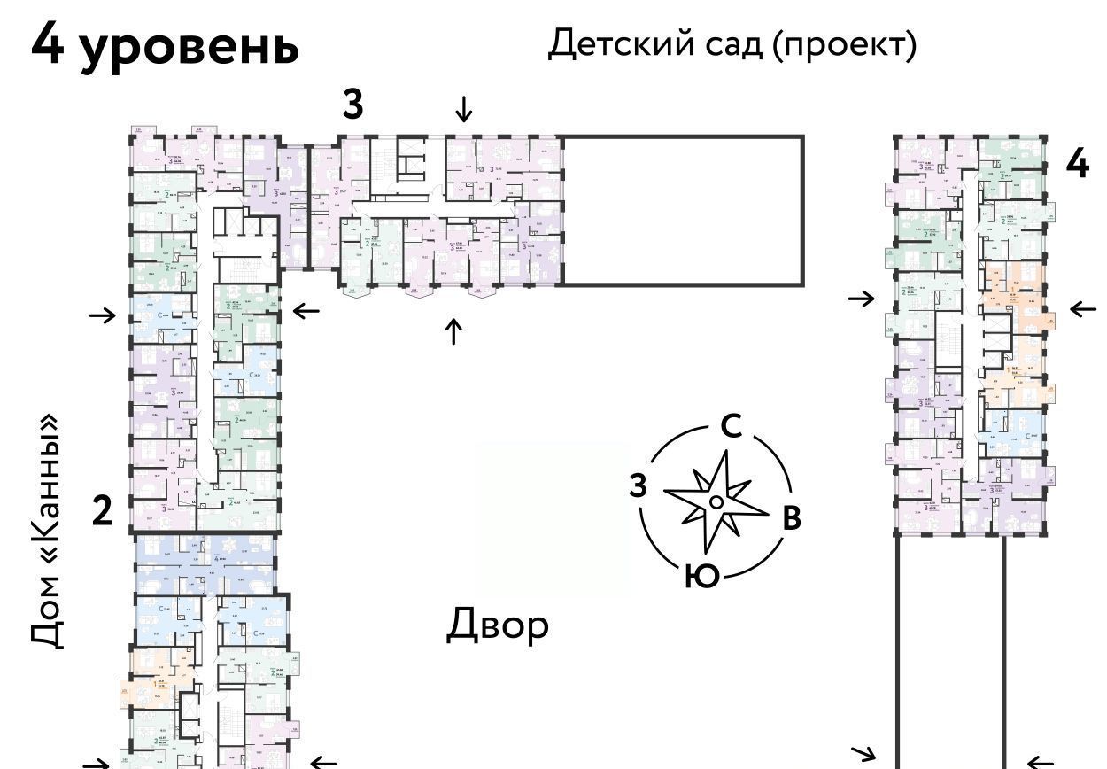 квартира г Тюмень р-н Центральный ул Береговая 100к/1 фото 2