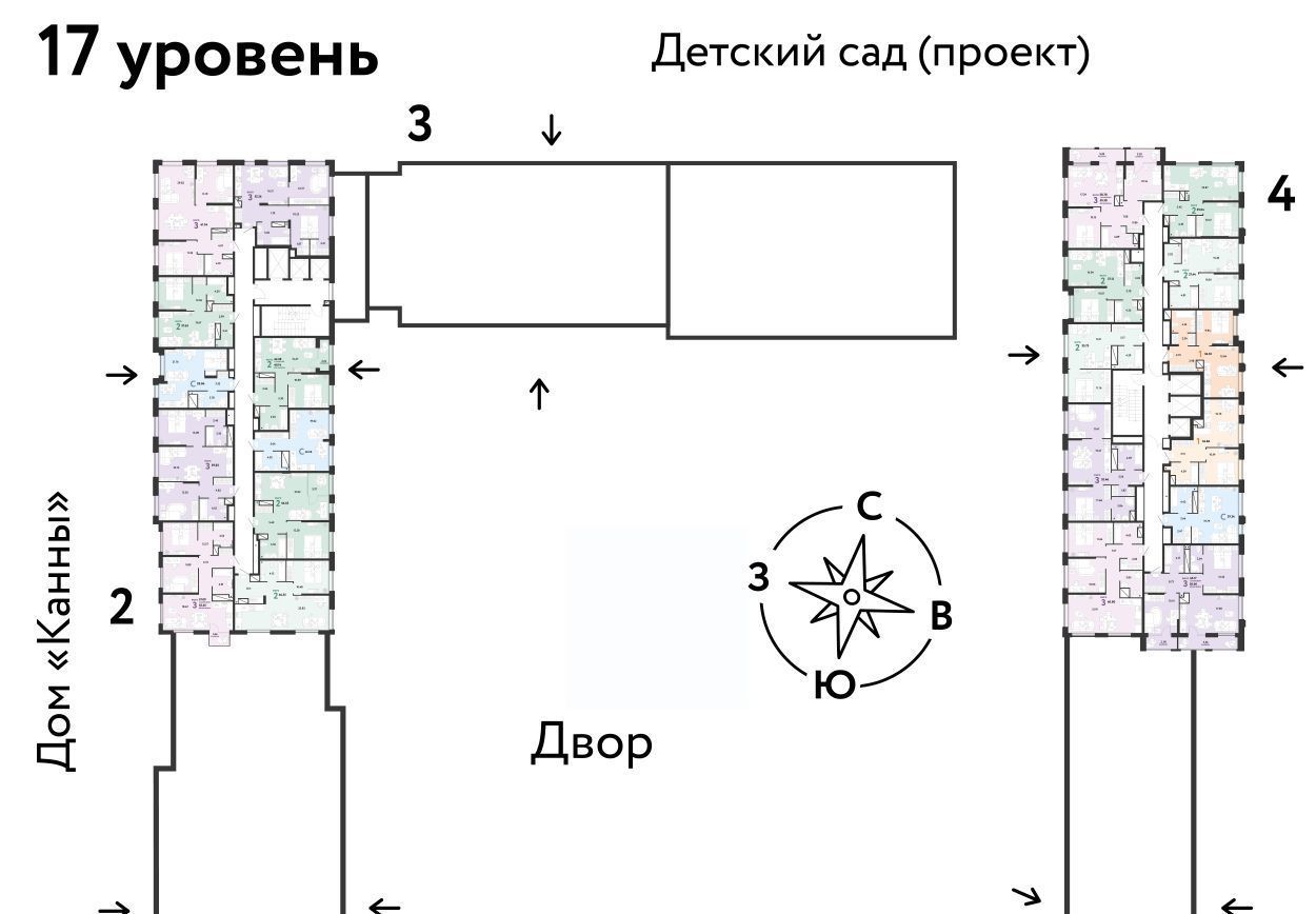 квартира г Тюмень р-н Центральный ул Береговая 100к/1 фото 2