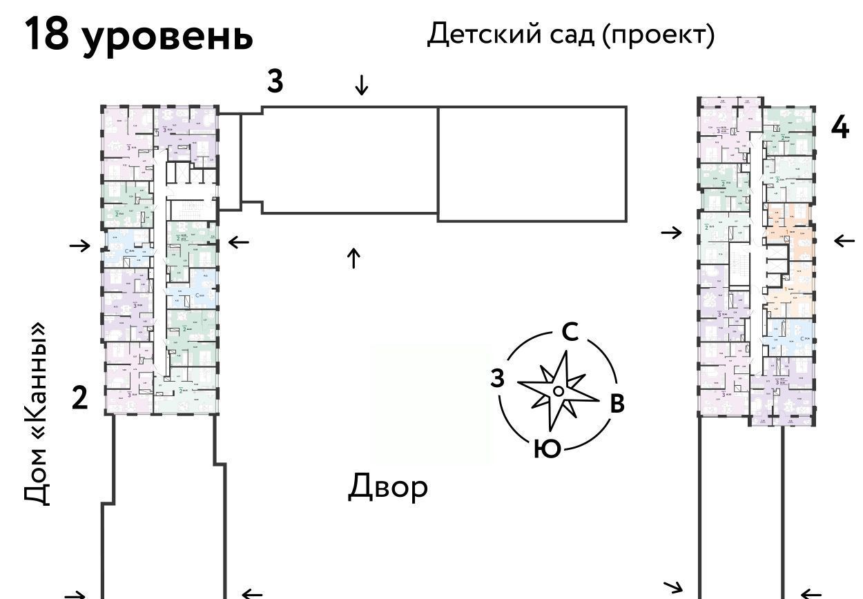 квартира г Тюмень р-н Центральный ул Береговая 100к/1 фото 2