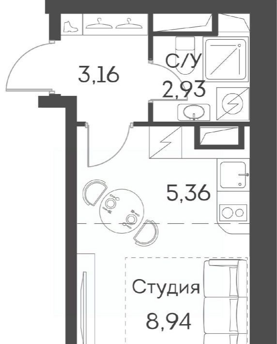 квартира г Москва метро Юго-Восточная метро Нижегородская ЖК Аквилон Бисайд ао, Нижегородский район муниципальный район фото 1