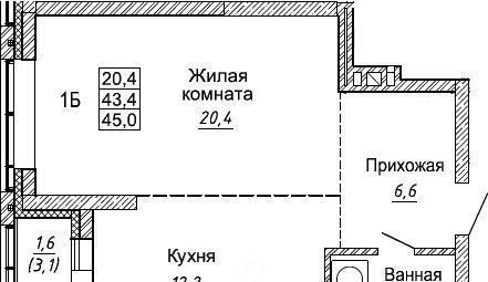 квартира г Новосибирск Берёзовая роща ул Фрунзе с 1 фото 1