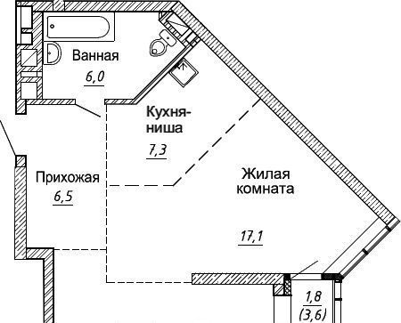 квартира г Новосибирск Берёзовая роща ул Фрунзе с 1 фото 1