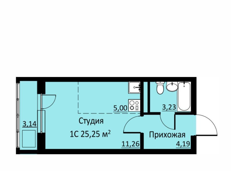 квартира р-н Пермский д Кондратово ул Водопроводная 6/2 фото 1