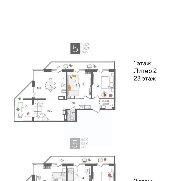 квартира г Краснодар р-н Карасунский ул Новороссийская 88 фото 1