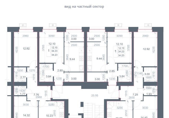 квартира г Казань метро Горки р-н Советский ул Азата Аббасова 23 фото 2