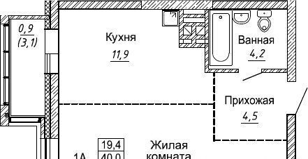 квартира г Новосибирск Берёзовая роща ул Фрунзе с 1 фото 1